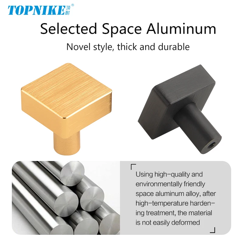 Modern minimalist cabinet doors shoe cabinet TV cabinet drawers square single-hole small pull handles round knobs - Image 6