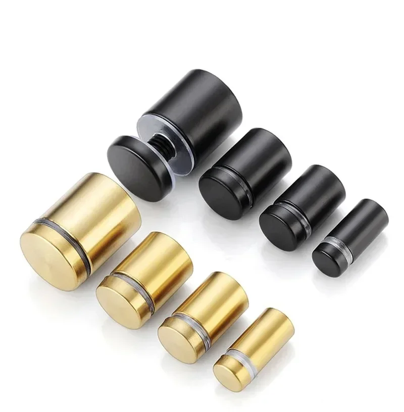 10PCS 12mm Glass Fasteners Stainless Steel Acrylic Advertisement Standoffs Pin Nails Billboard Fixing Screws Hardware - Image 2