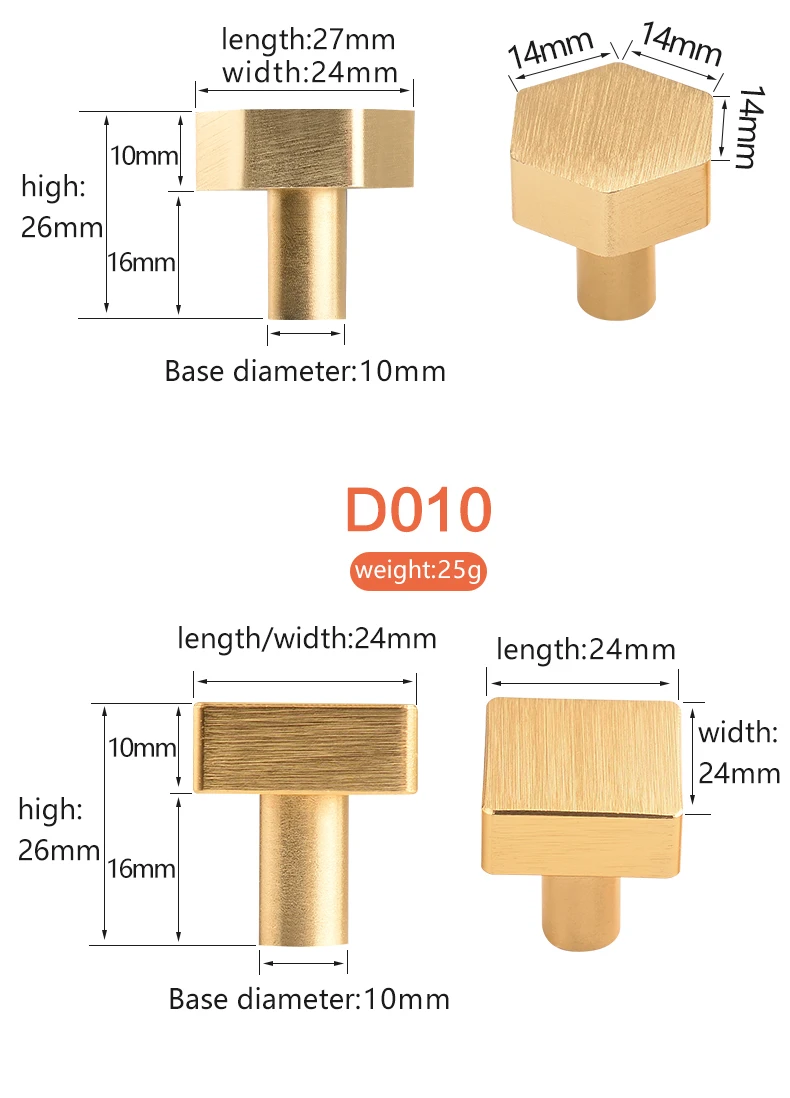 Modern minimalist cabinet doors shoe cabinet TV cabinet drawers square single-hole small pull handles round knobs - Image 27