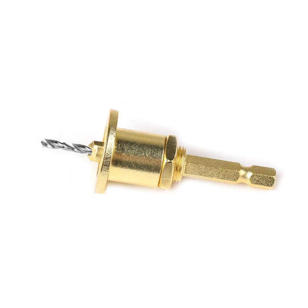 CNC Adjustable Hexagonal Handle Cutter Woodworking Tools Countersink Drill Router Bit For Wood Installation Limit Hole - Image 6