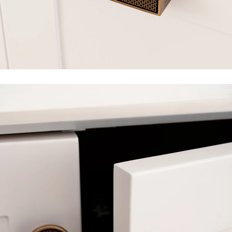 Santaya Antique Brass Handle Luxury Bronze Pull Kitchen Cabinet Handle Wardrobe Drawer Knob - Image 21