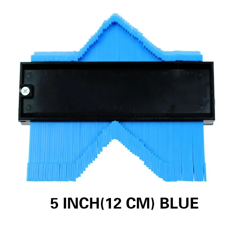 Profile Contour Gauge line Copier Ruler Cutting template Construction Woodworking Measuring instrument ceramic Tiling tiles tool - Image 8