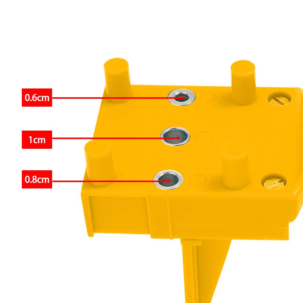 Tootise Woodworking Pocket Hole Jig Drill Guide Dowel Drilling Doweling Hole Saw Locator Drill for Carpenteror Wood 2023 - Image 20