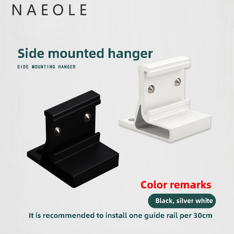 Silent Bidirectional Buffering Suspension Wheel Suspension Rail Glass Sliding Door Rail Upper Rail Kitchen Sliding Door Damping - Image 16