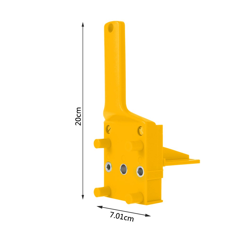 Tootise Woodworking Pocket Hole Jig Drill Guide Dowel Drilling Doweling Hole Saw Locator Drill for Carpenteror Wood 2023 - Image 24