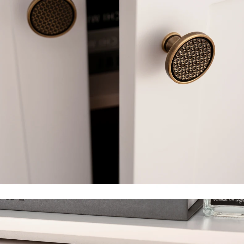 Santaya Antique Brass Handle Luxury Bronze Pull Kitchen Cabinet Handle Wardrobe Drawer Knob - Image 22