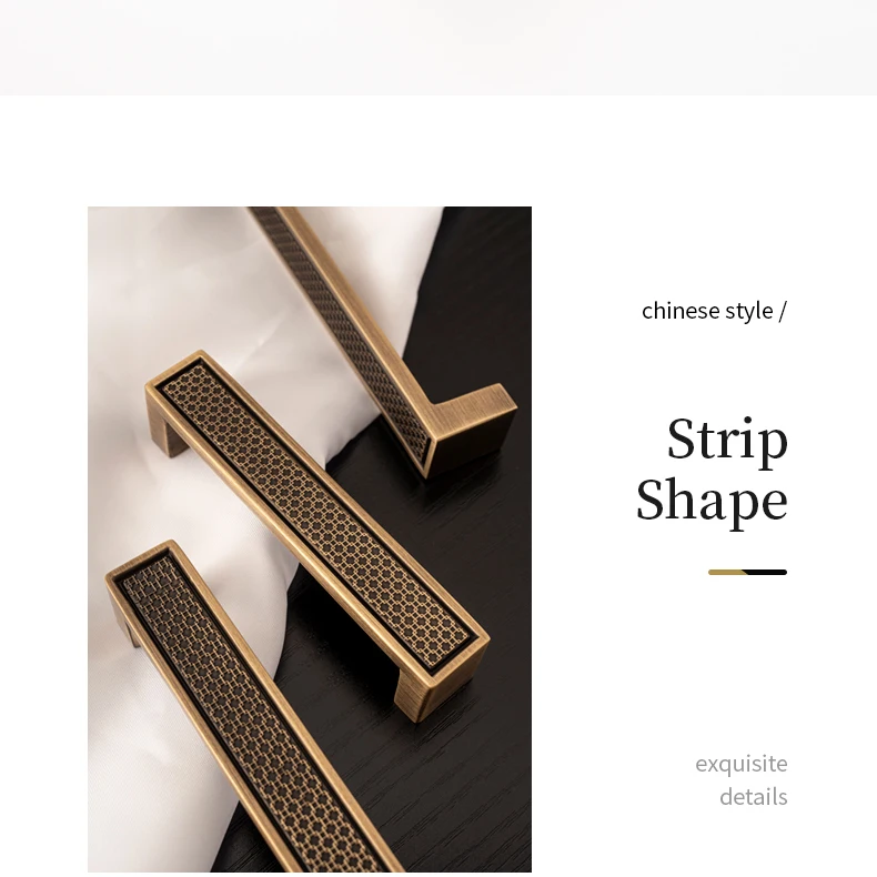 Santaya Antique Brass Handle Luxury Bronze Pull Kitchen Cabinet Handle Wardrobe Drawer Knob - Image 26