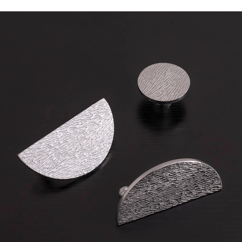 Santaya Solid Brass Cabinet Handle Round Kitchen Cabinet Pull High-end Luxury Wardrobe Chrome Silver Pulls Furniture Drawer Knob - Image 10